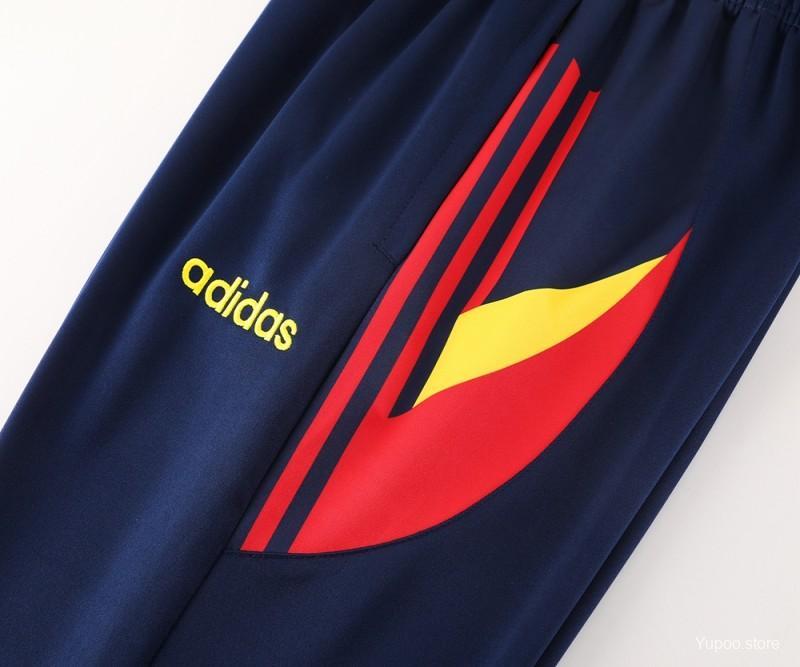 Spain 24/25 Adults Long sleeves half-zip training suit Top + pants