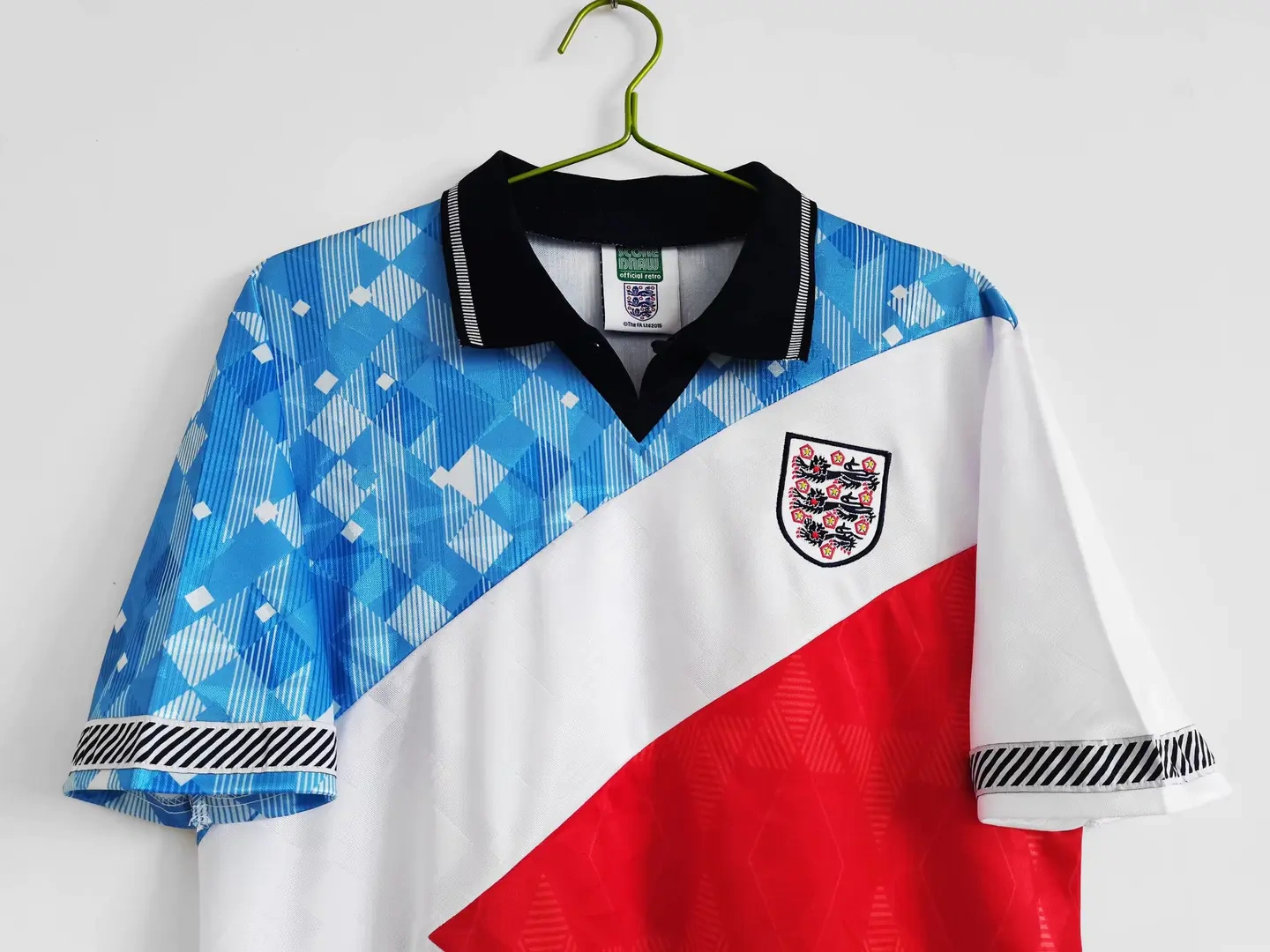 Retro England 1990 Three Color Jersey