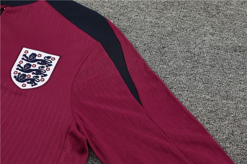 England 24/25 Adults Long sleeves half-zip training suit Top + pants