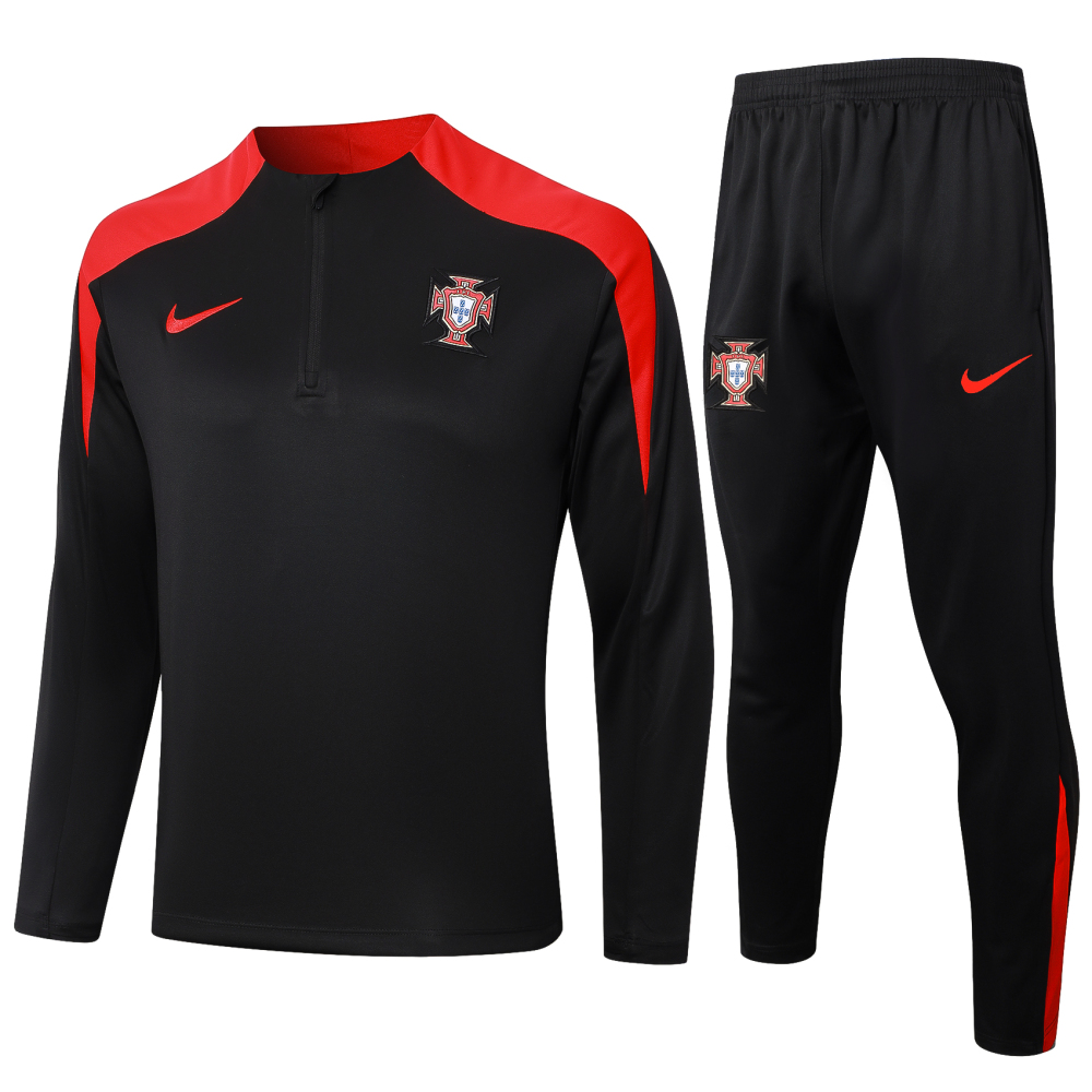Portugal 24/25 Adults Long sleeves half-zip training suit Top + pant