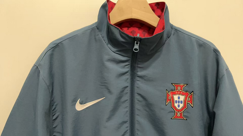 Portugal 2025 Long-Sleeve Zipper Windbreaker