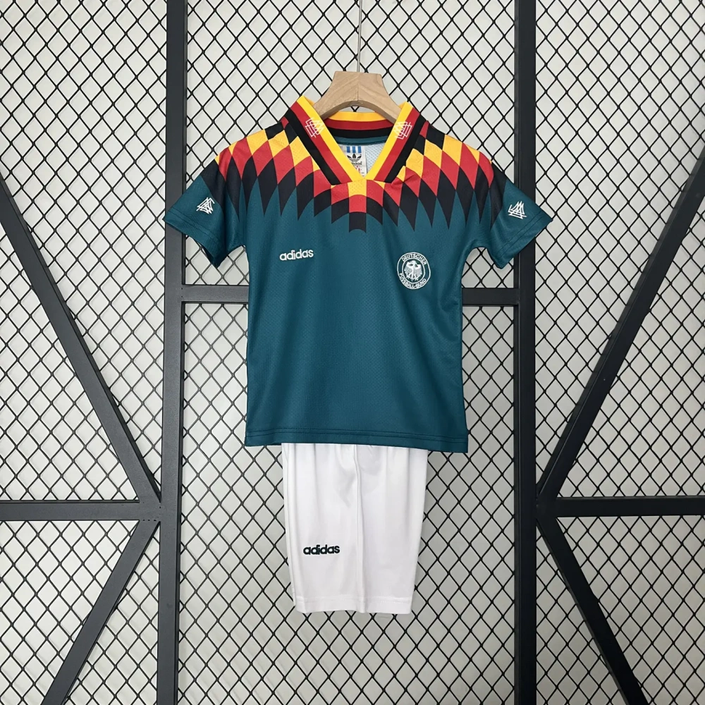 Retro Germany 1994 Away Stadium Kids Kit