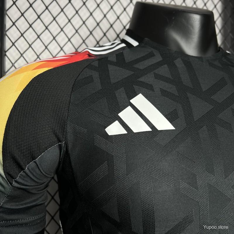 Germany 24/25 Euro Black Pre-match Training Jersey Player Version