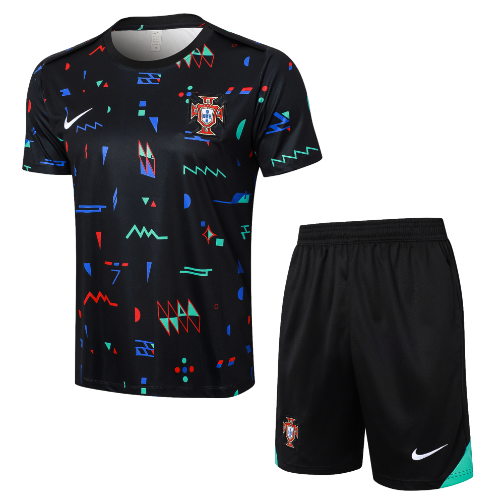 Portugal 2024 Adults Short sleeve jersey+shorts
