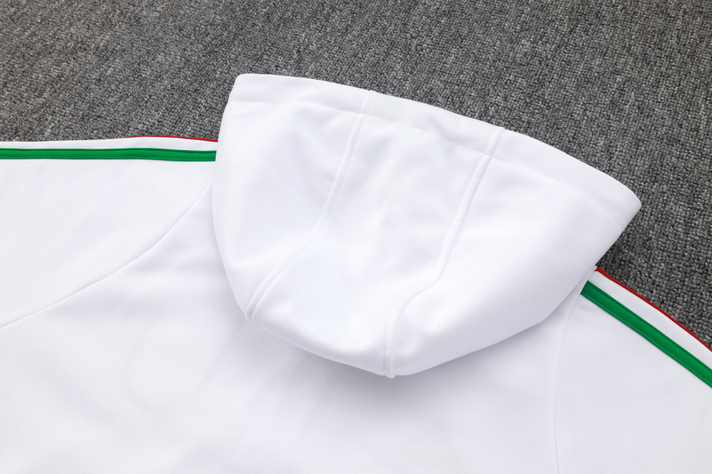 Italian 24/25 adult outerwear, half zipper and hat, training suit top and pants