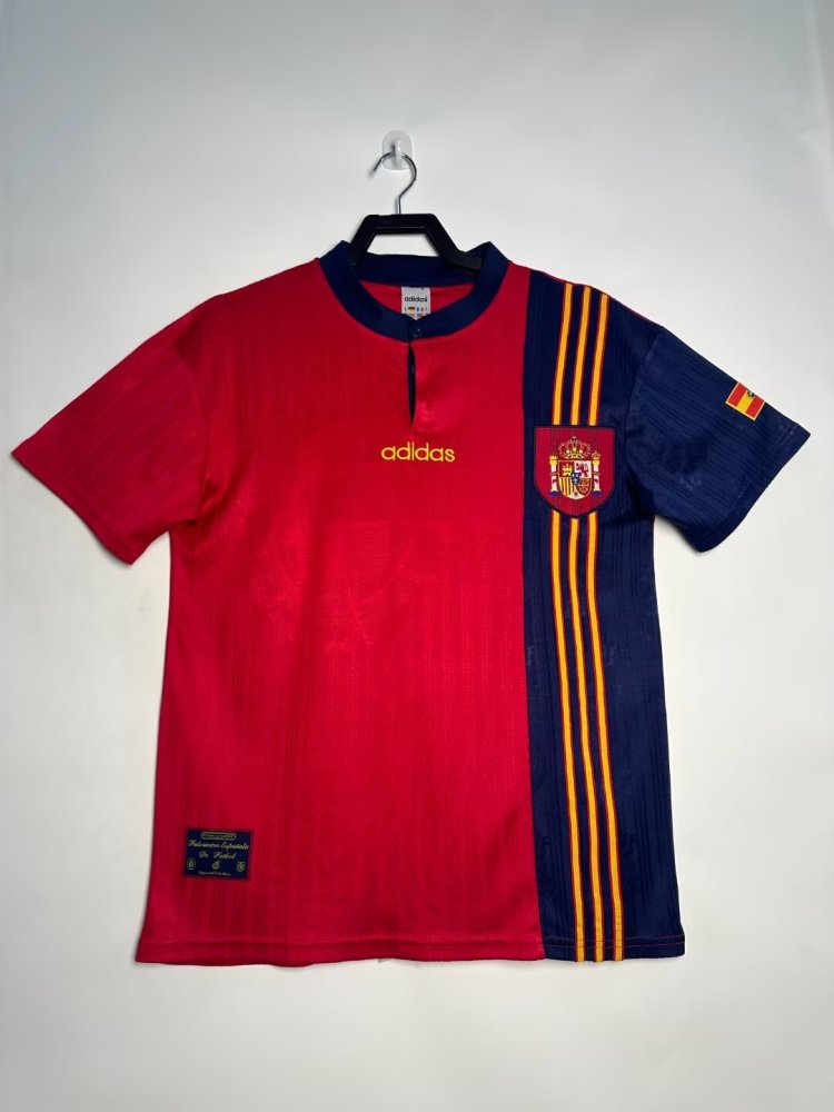 Retro Spain 1996 Home Stadium Jersey
