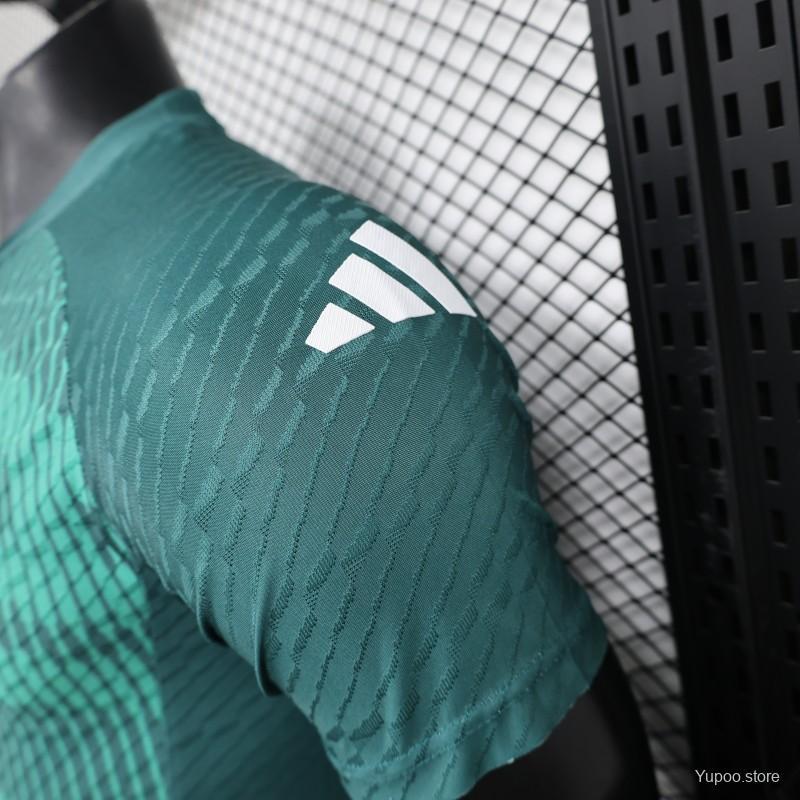 Italy 2024 Pre-Match Green Jersey-Player Version