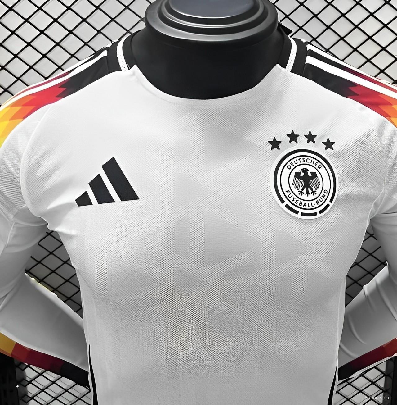 Germany 24/25 Home Long Sleeve Jersey Player Version