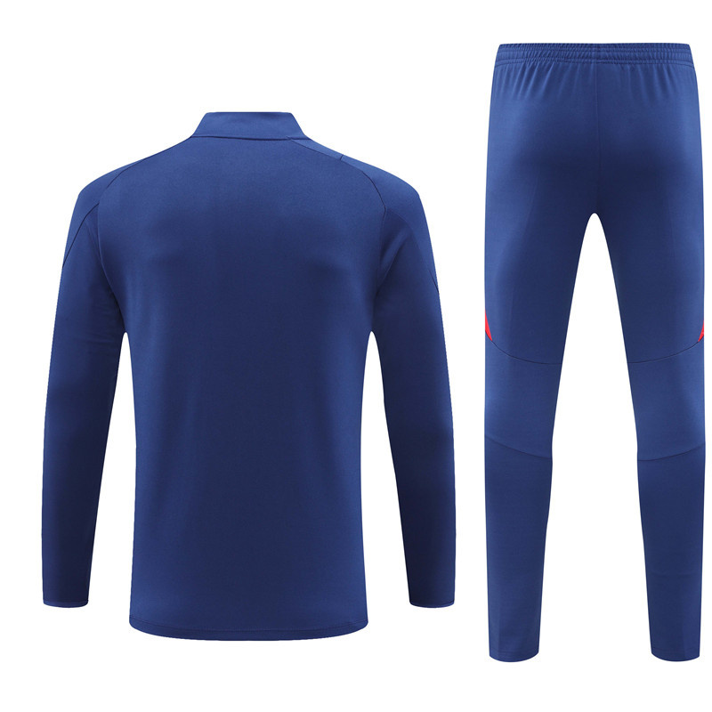 Spain 24/25 Adults Long sleeves half-zip training suit Top + pants