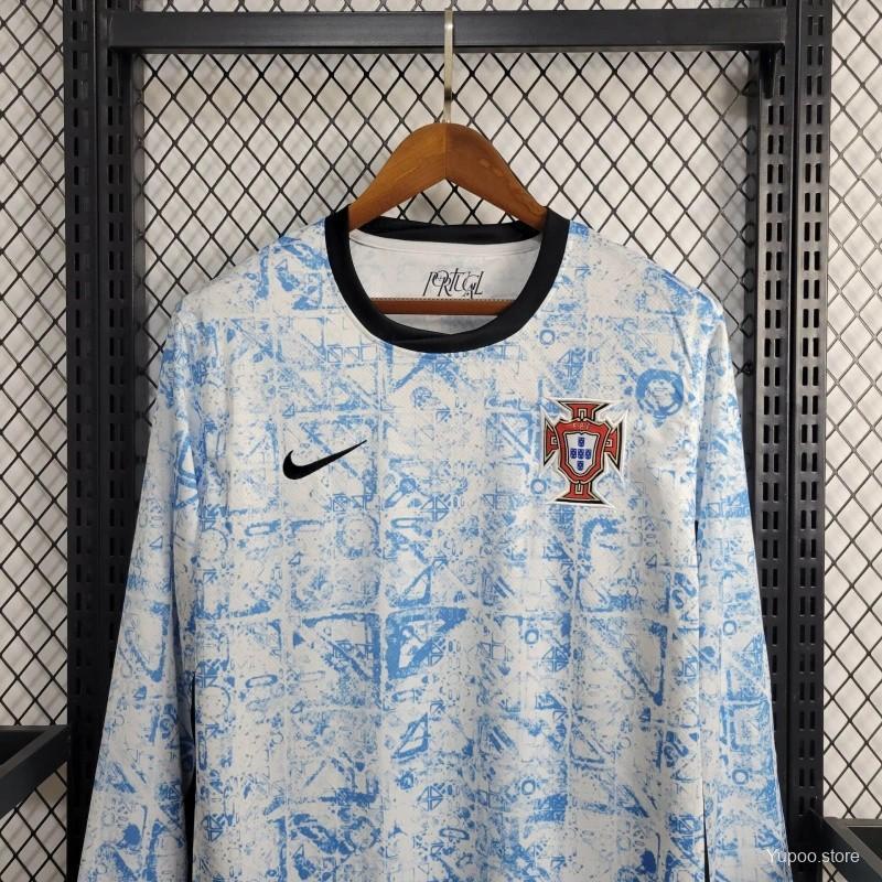 Portugal 24/25 Away Long Sleeve Jersey - Fans Version
