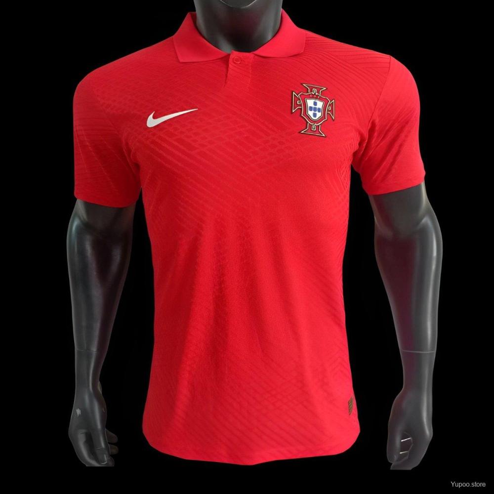 Portugal  25/26 Red POLO Jersey-Player Version