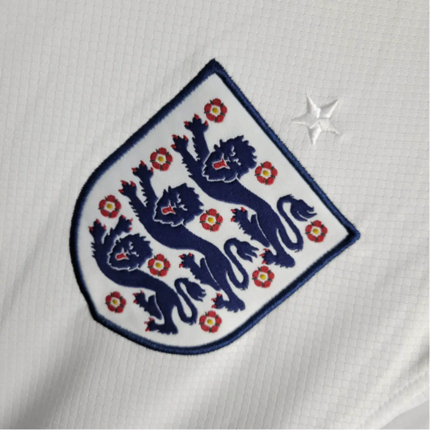 England 2024 Home Stadium Long Sleeve Jersey - Fans Version