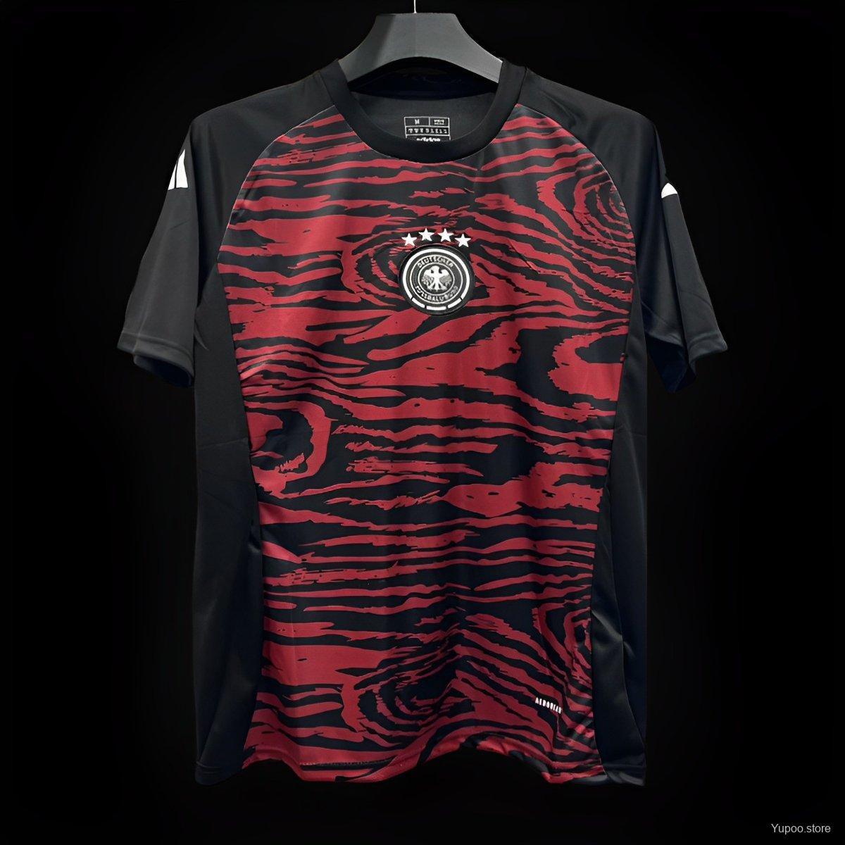 Germany 24/25 Black Pre-match Jersey-Fans Version