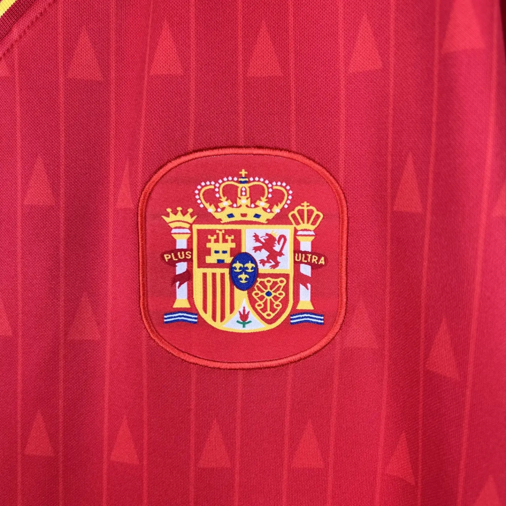Retro Spain 1988-90 Home Stadium Jersey