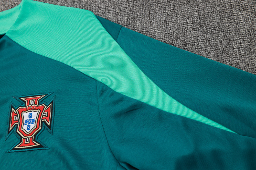 Portugal 24/25 Adults Long sleeves half-zip training suit Top + pant