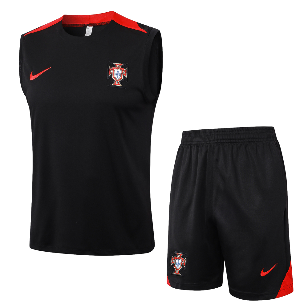 Portugal 2024 Adults sleeveless jersey+shorts