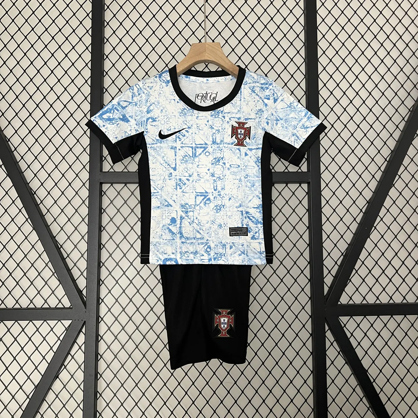 Portugal 2024 Away Stadium Kids Kit
