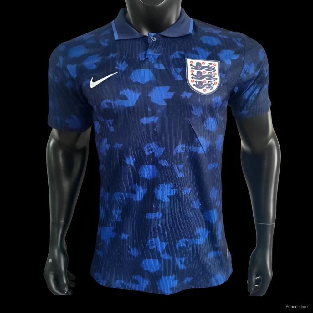 England 24/25 Navy POLO Jersey-Player Version