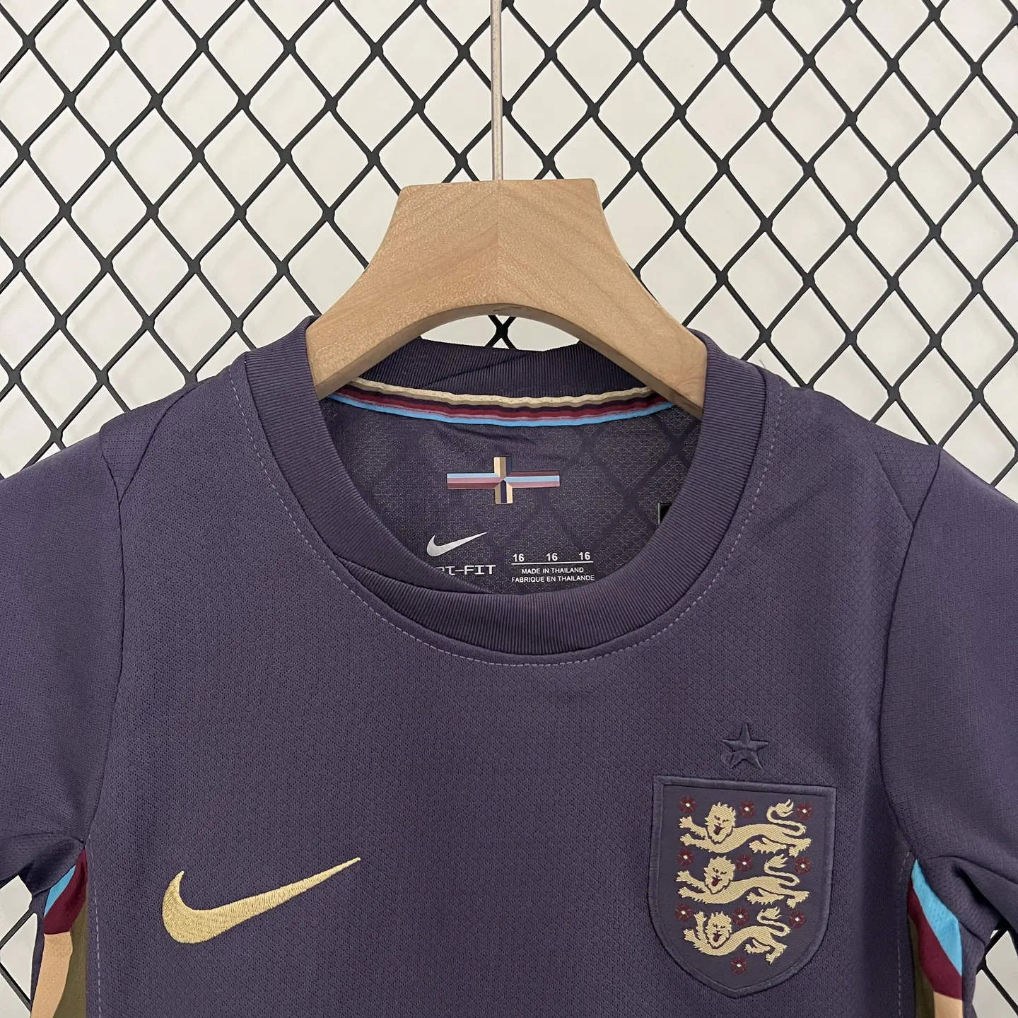 England 2024 Away Stadium Kids Kit