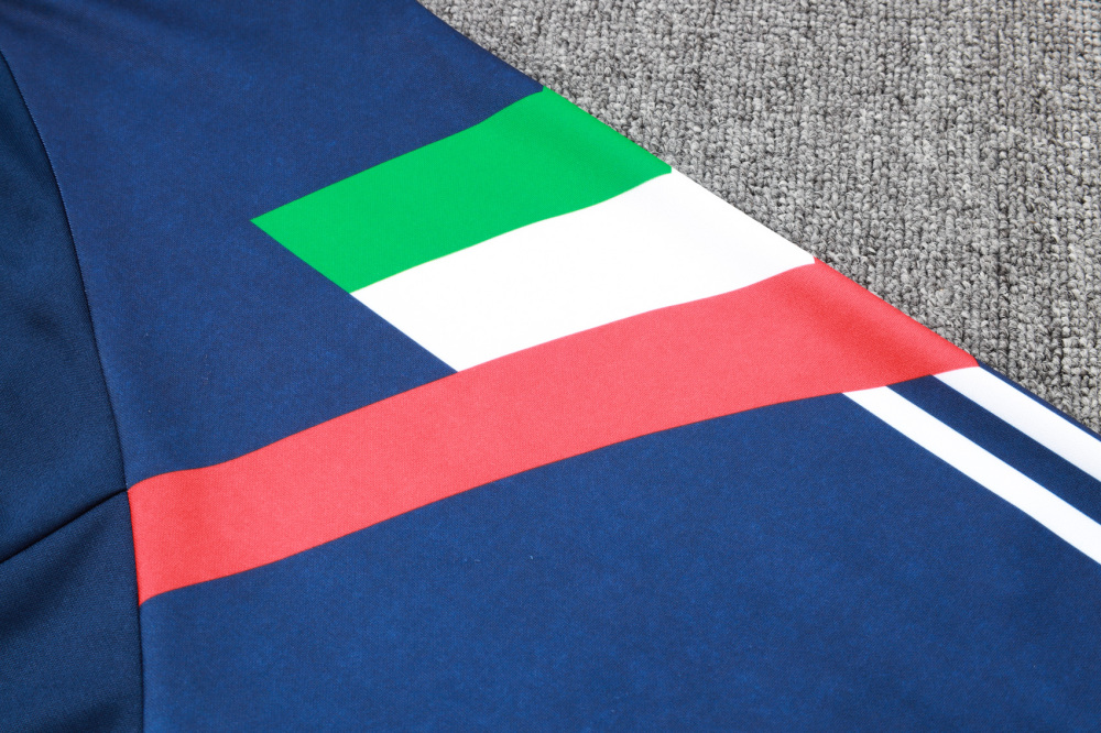 Italy   24/25 Adults Long Zipper Training Jersey  top + pants