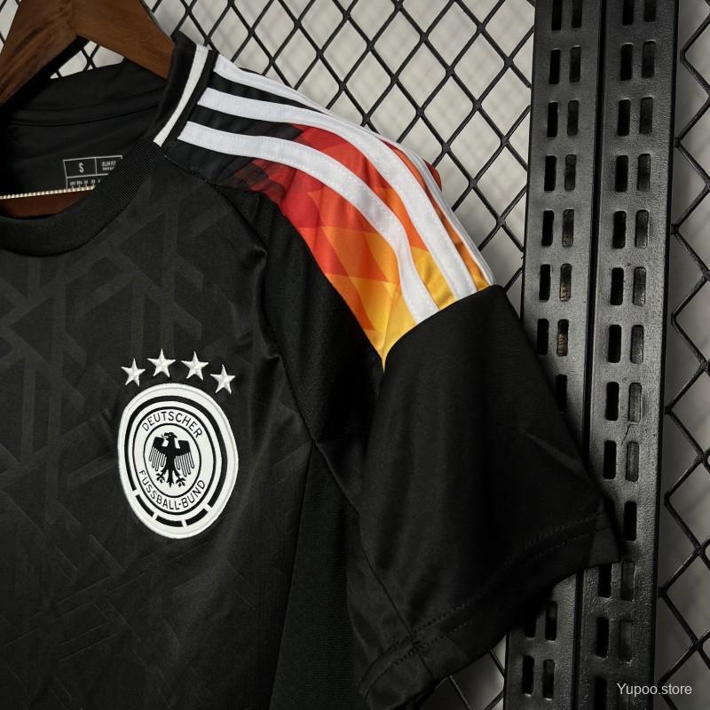 Germany 24/25 Black Pre-match Training Jersey-Fans Version
