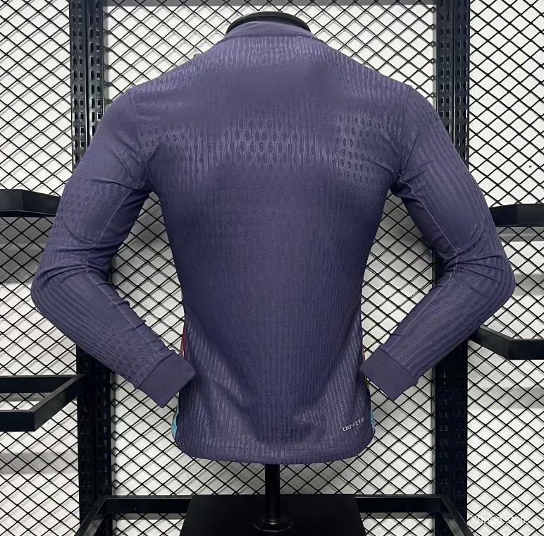 England 24/25 Long Sleeve Away Jersey -Player Version