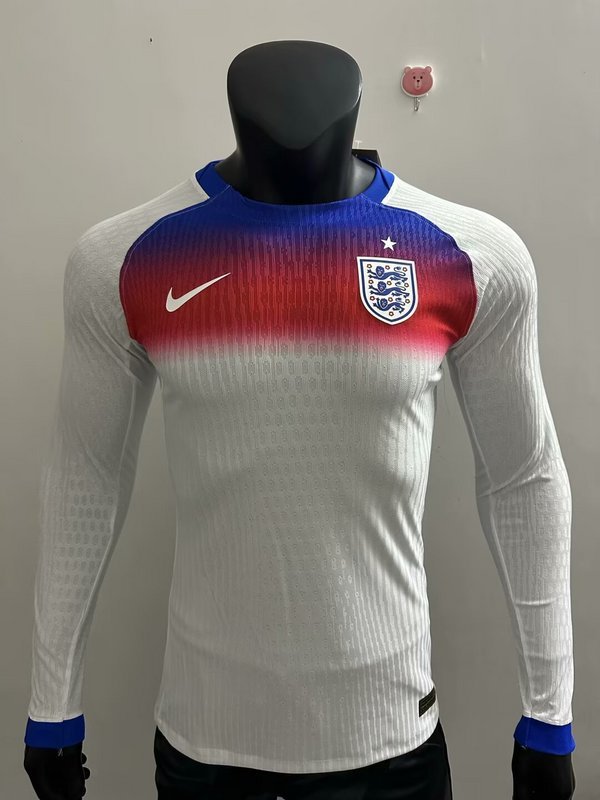 England 25/26 Long Sleeve Home Jersey -Player Version