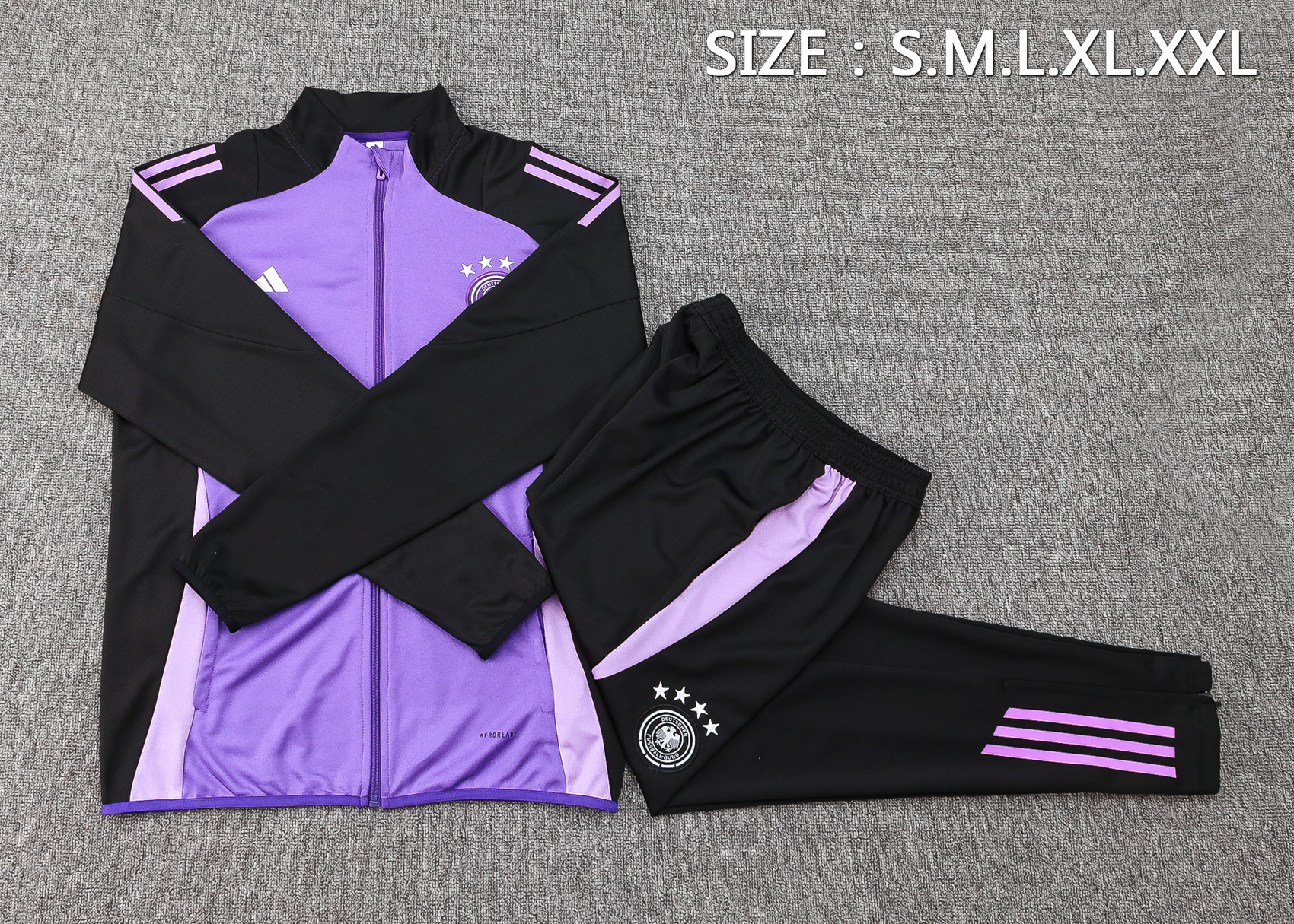 Germany 24/25 Adults Long Zipper Training Jersey  top + pants