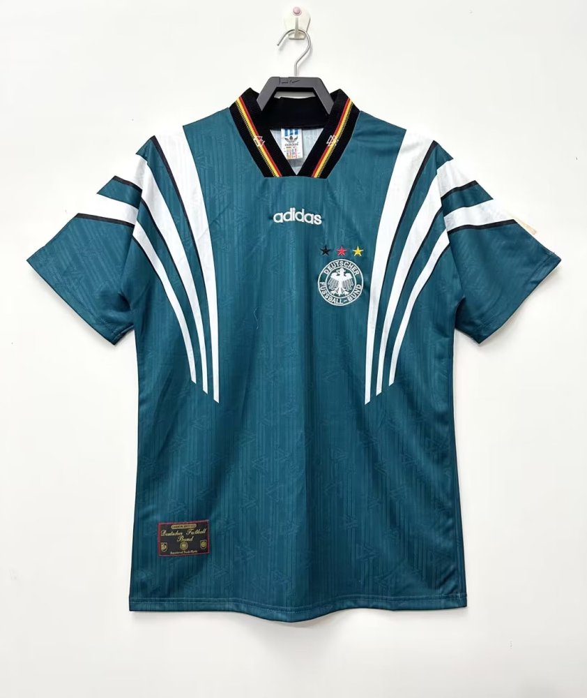 Germany Retro 1996 away game jersey