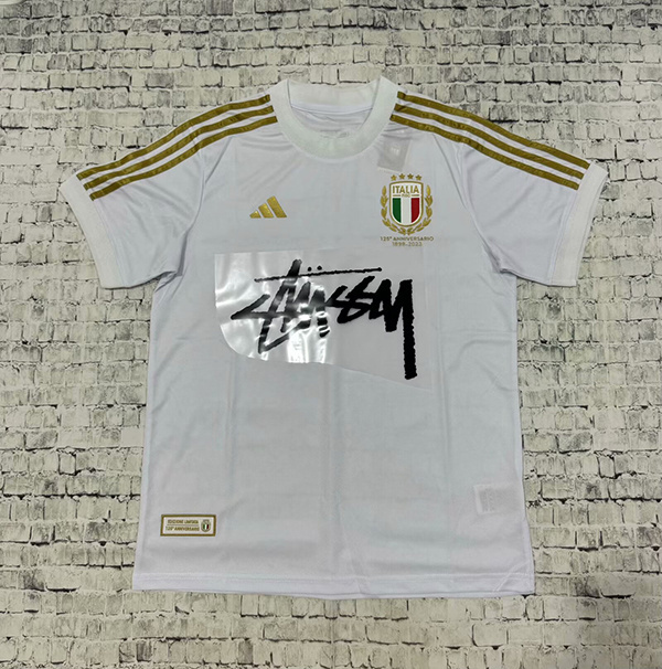 Italy 24/25 White Special Soccer Jerseys- Fans Version