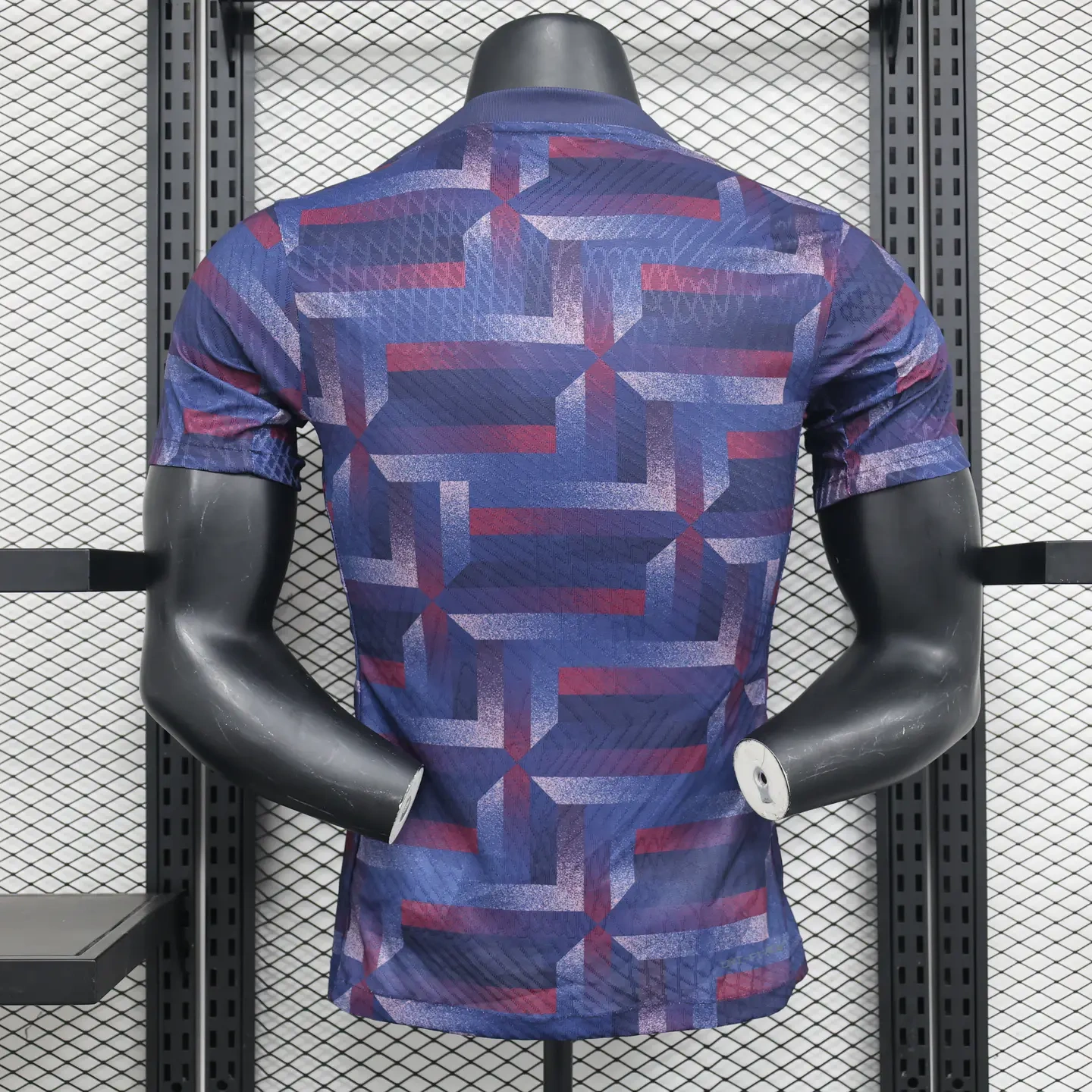 England 2024 Stripe Training Jersey - Player Version