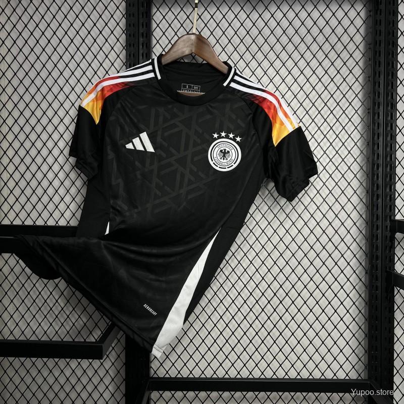 Germany 24/25 Black Pre-match Training Jersey-Fans Version