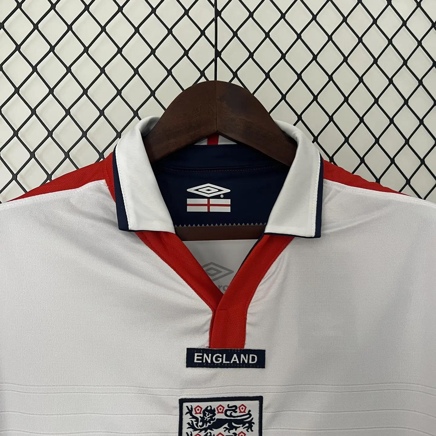Retro England 2004 Home Stadium Jersey