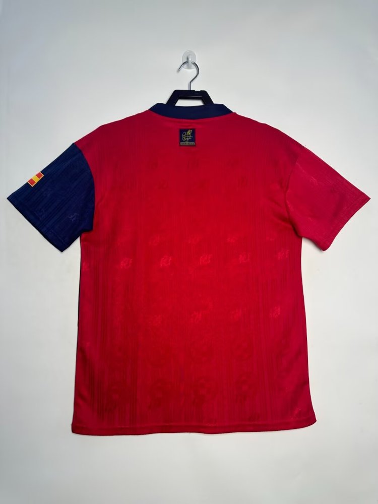 Retro Spain 1996 Home Stadium Jersey
