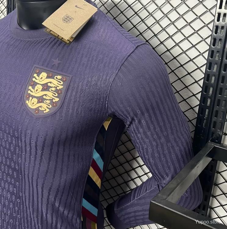 England 24/25 Long Sleeve Away Jersey -Player Version