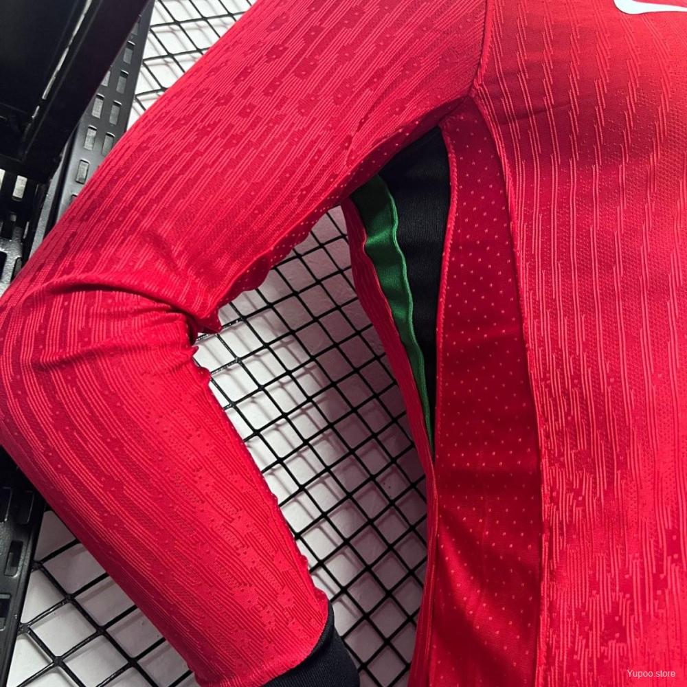 Portugal 24/25 Home Long Sleeve Jersey -Player Version