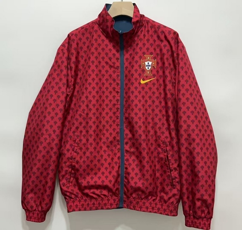Portugal 2025 Long-Sleeve Zipper Windbreaker