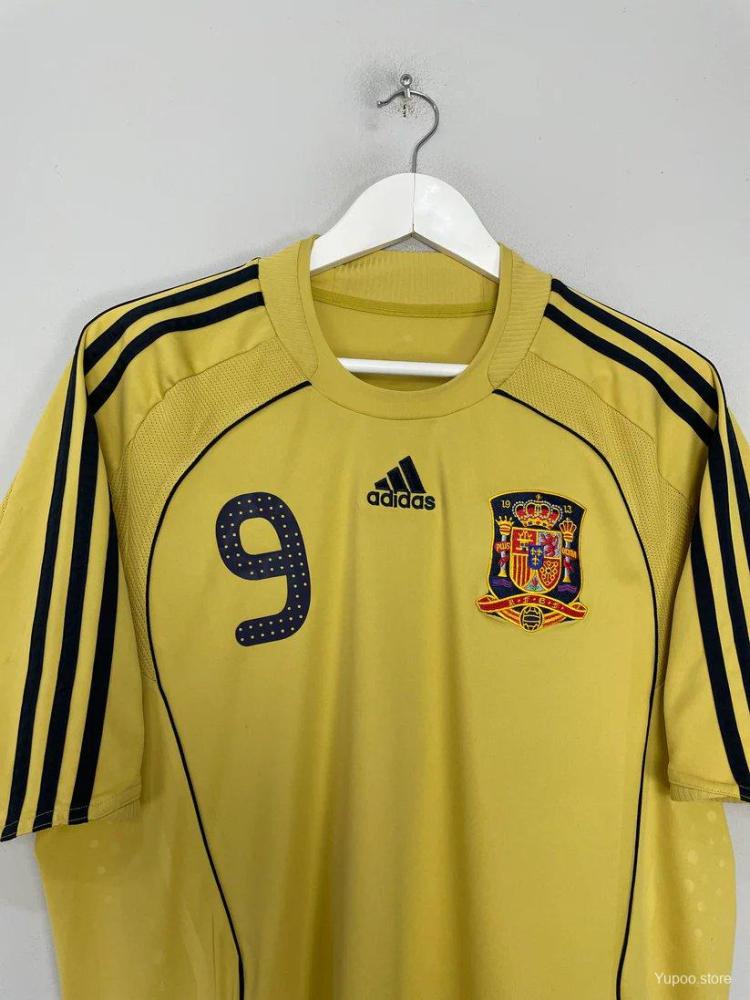 Retro Spain 2008 Away Stadium Jersey