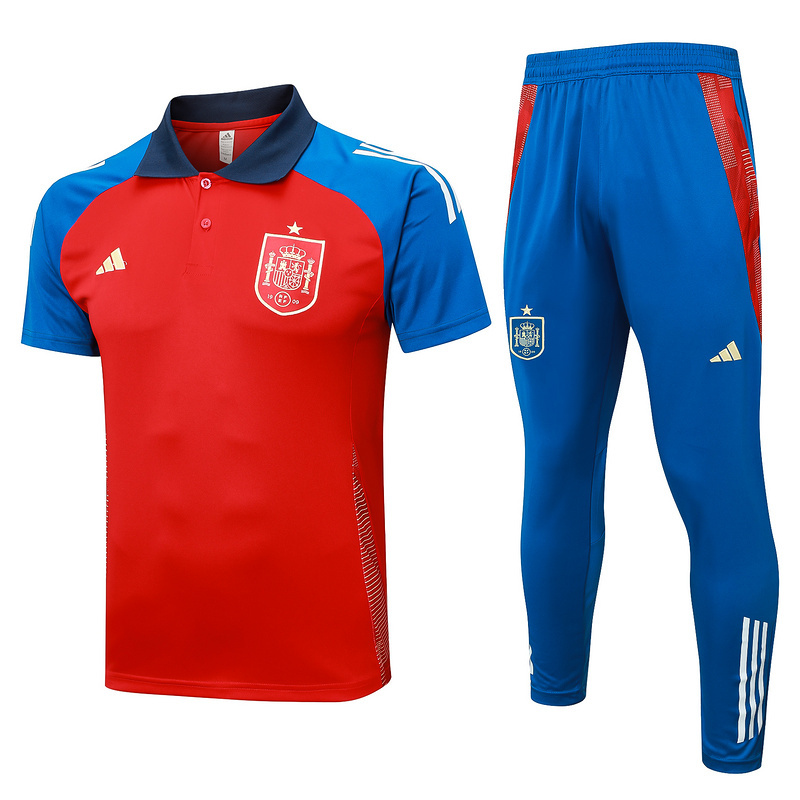 Spain 24/25 Adults  Short sleeve training suit Top + pants
