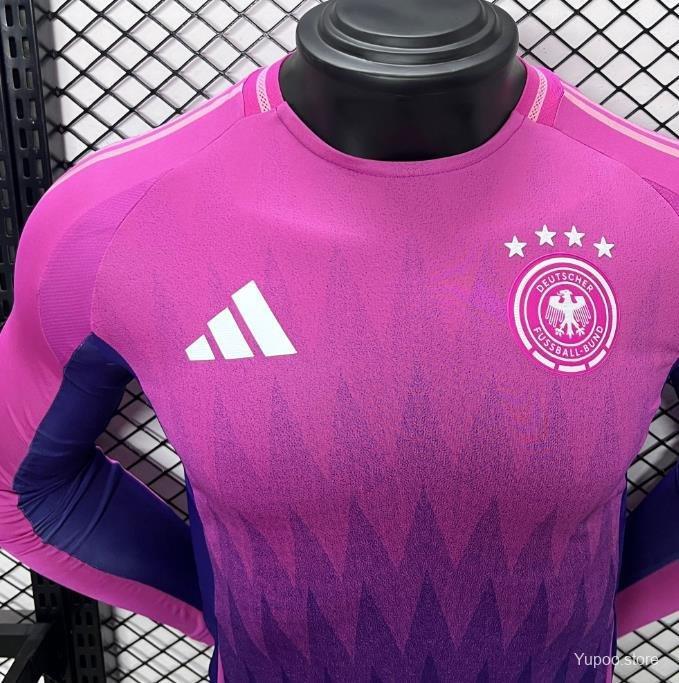 Germany 24/25  Away Long Sleeve Jersey Player Version
