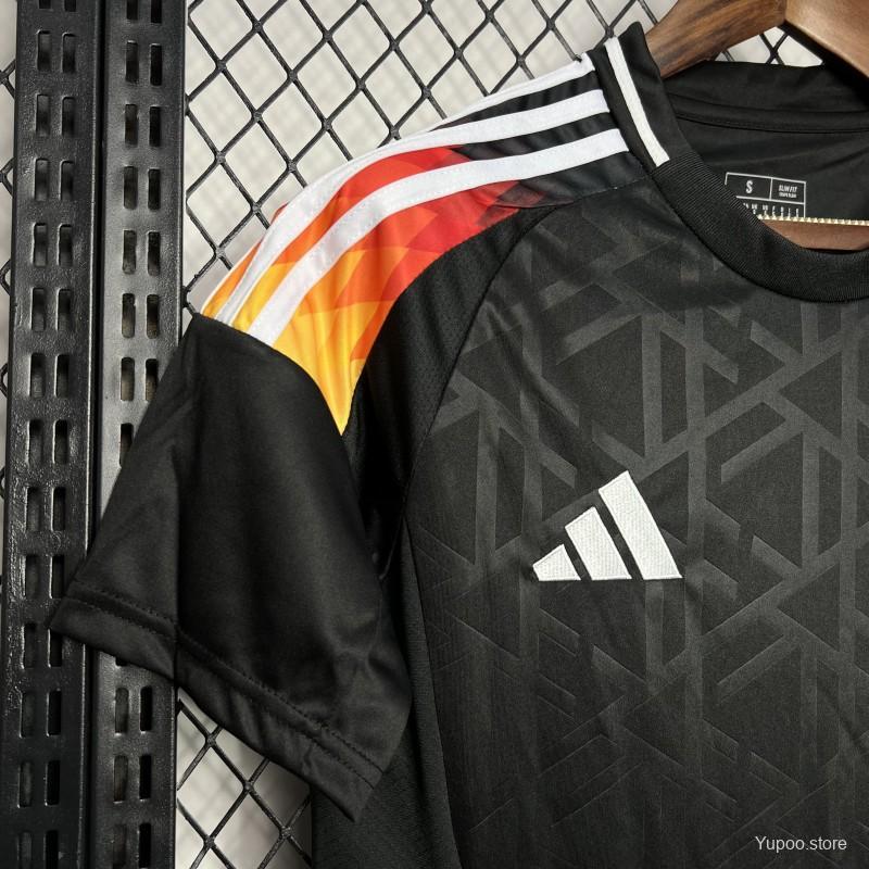 Germany 24/25 Black Pre-match Training Jersey-Fans Version