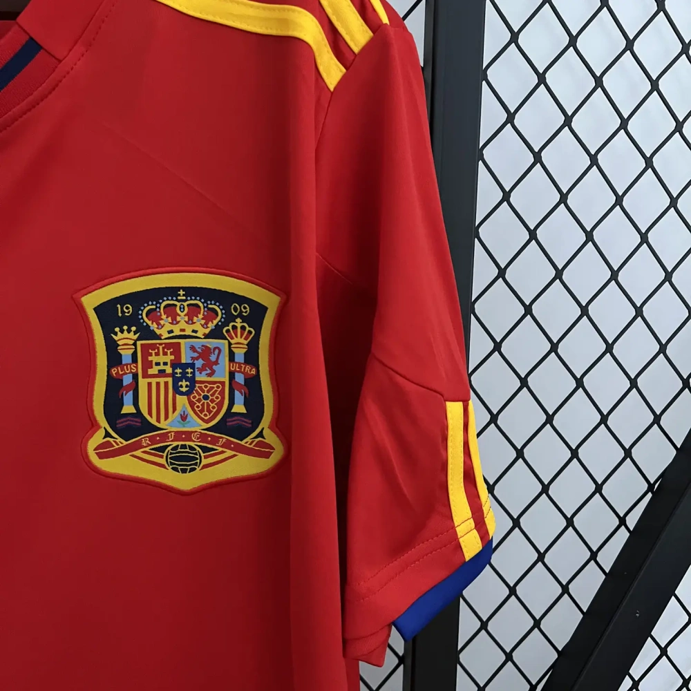 Retro Spain 2010 Home Stadium Jersey
