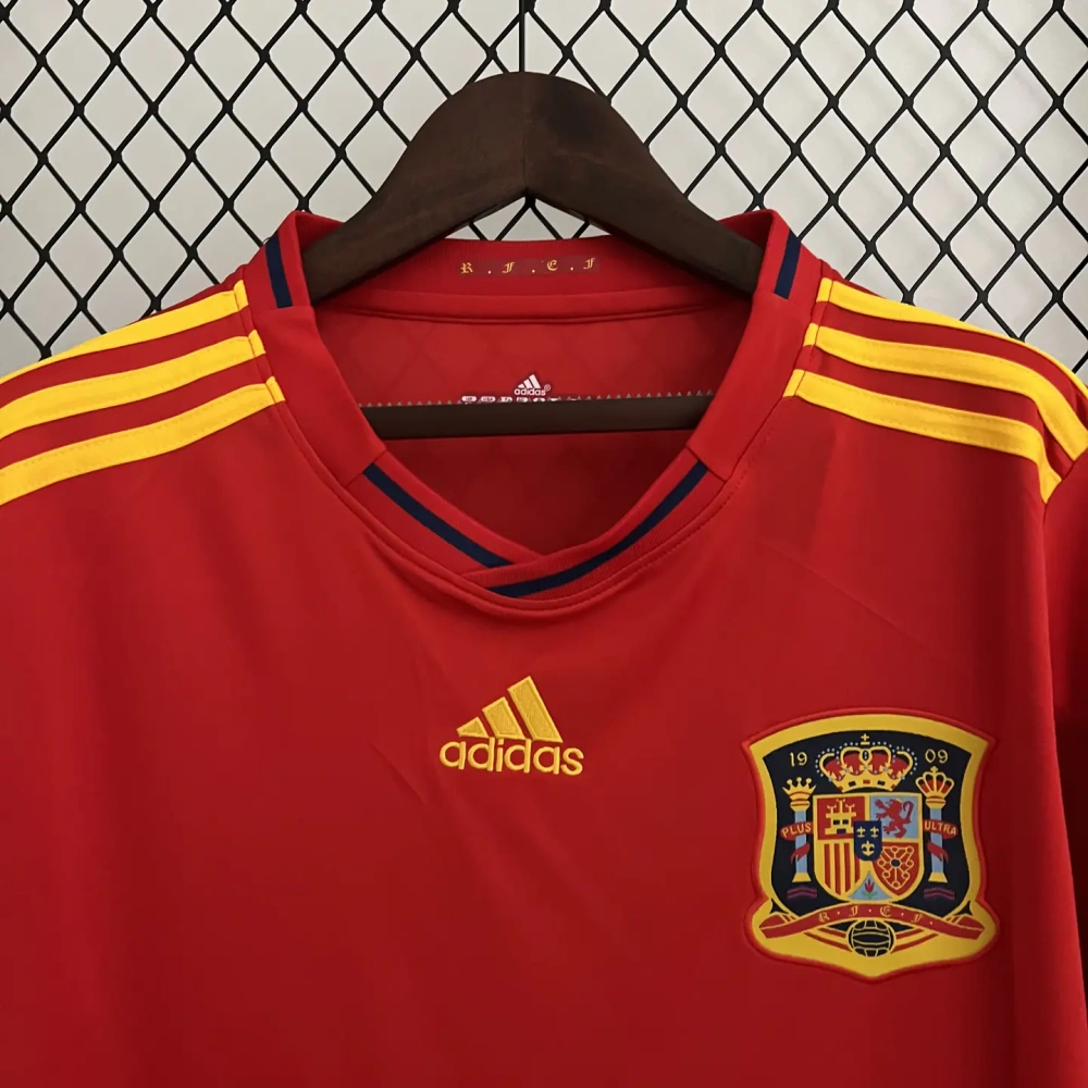 Retro Spain 2010 Home Stadium Jersey