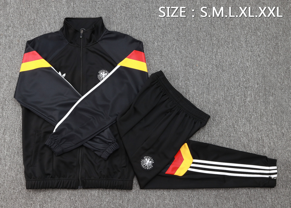 Germany 24/25 Adults Long Zipper Training Jersey  top + pants