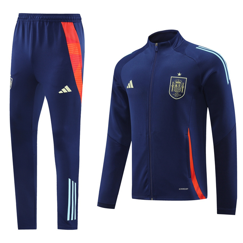 Spain 24/25 KIDS Long Zipper Training Jersey top + pants