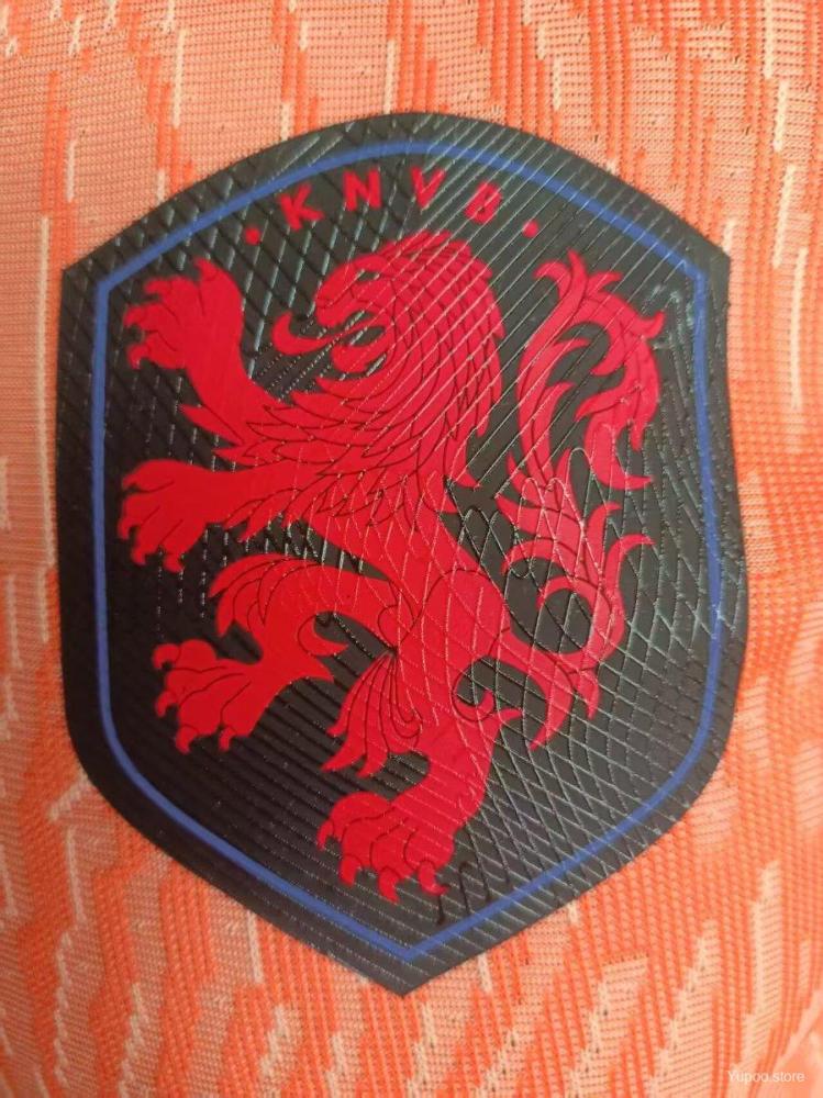 Netherlands 24/25 Orange POLO Jersey-Player Version