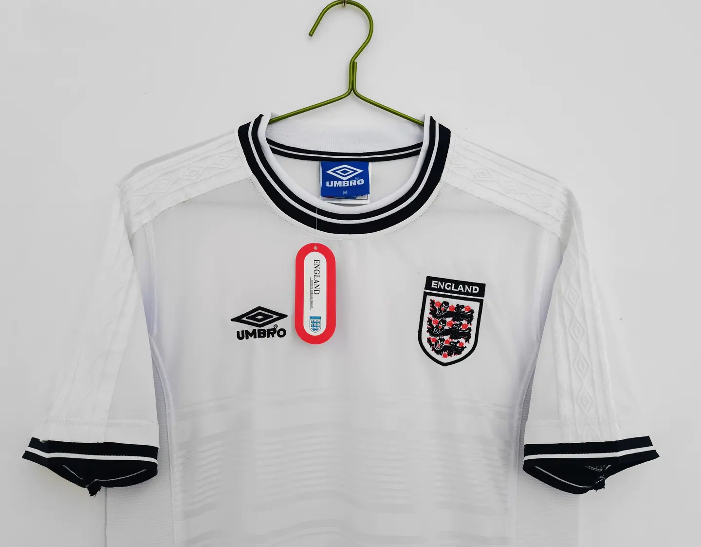 Retro England 2000 Home Stadium Jersey