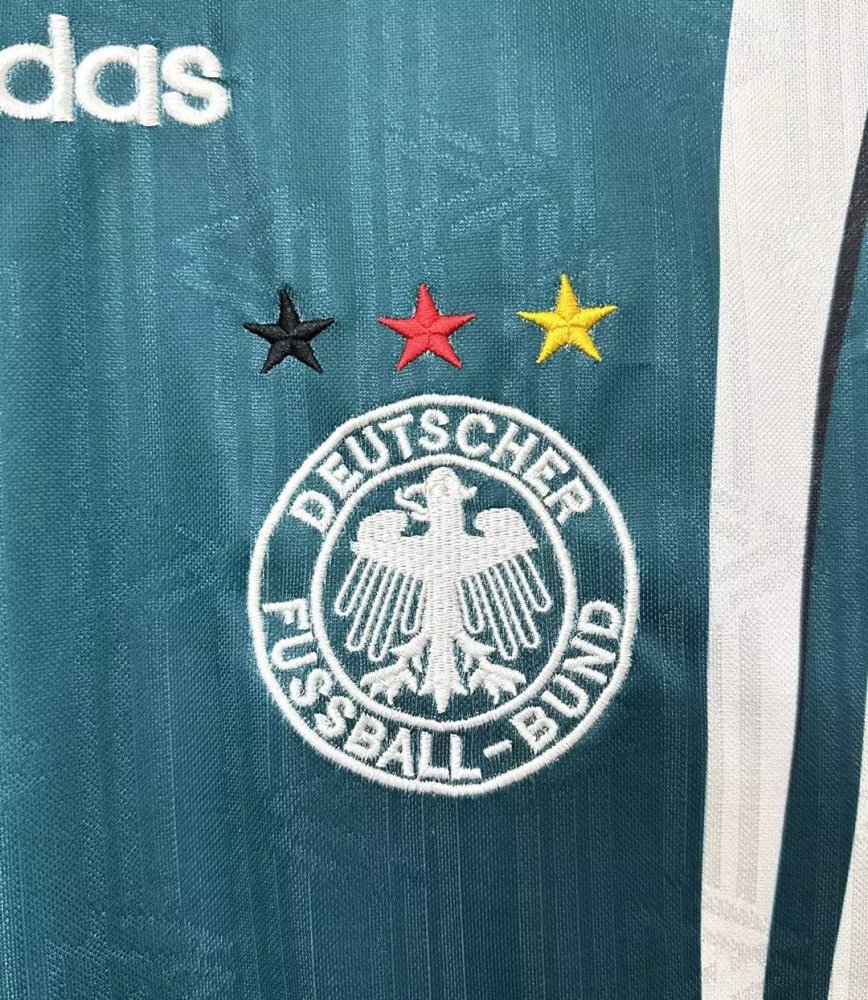 Germany Retro 1996 away game jersey