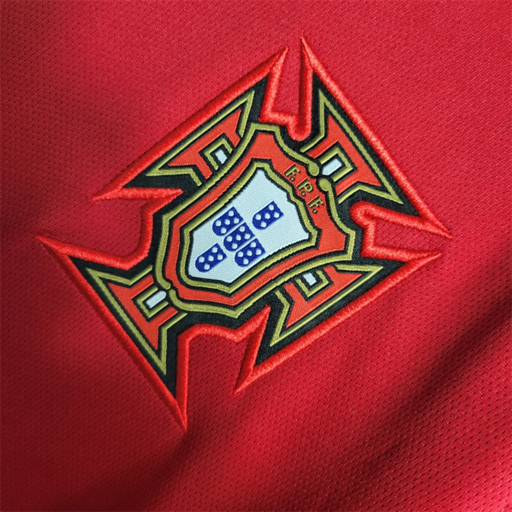 Retro Portugal 16-17 Home Stadium Long Sleeve Jersey