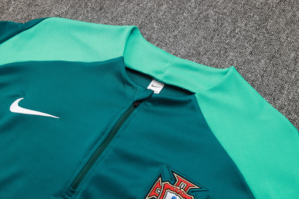 Portugal 24/25 Adults Long sleeves half-zip training suit Top + pant